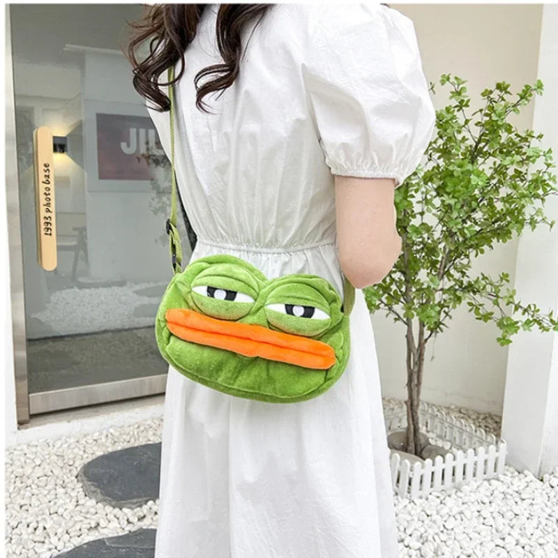 Mini Pepe Plush Bag