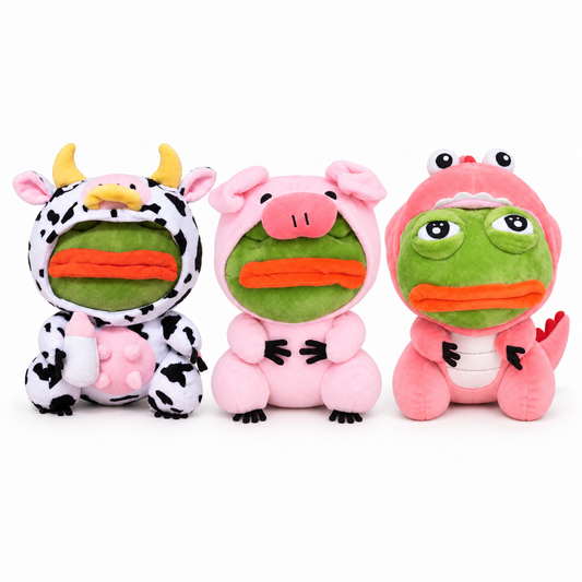 Costume Pepe - all three costumes - lineup