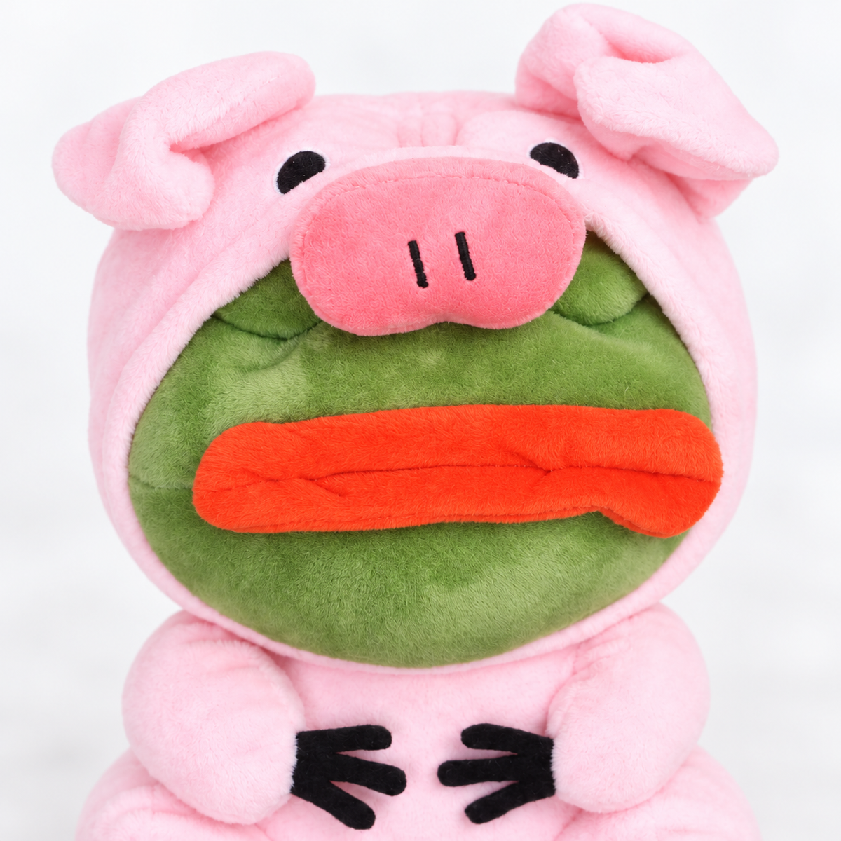 Costume Pepe - Pig - face closeup