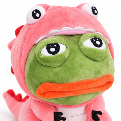 Costume Pepe - Dinosaur - face closeup