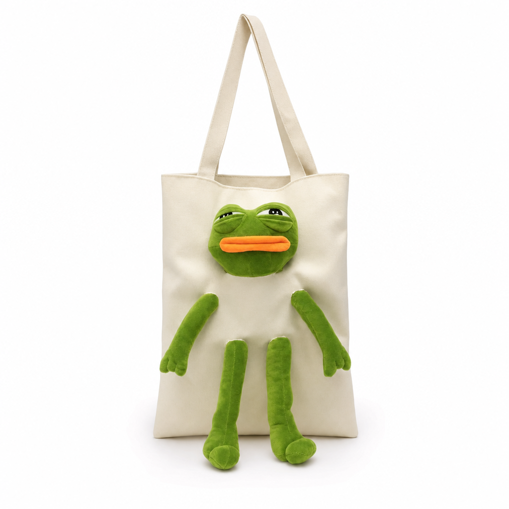 Pepe Pal Tote Bag - White - hero