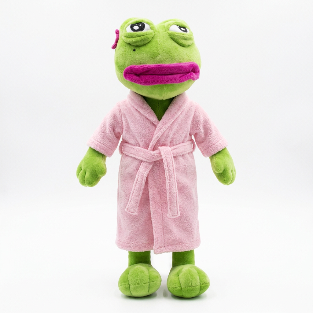 Pink Spa Robe shown on our 17 inch Pinay (Pink) plush (plush sold separately)